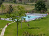 piscina nella casa vacanza a Cortona, Toscana